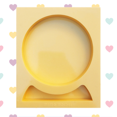 [BAZAR] Molde de Eternização Afetiva ou Luminária - Círculo com Base - 10cm