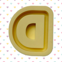 Moldes Alfabeto Shaker Reto Invertido - Letras Individuais (5cm) - Avulso ou Completo (Escolha)