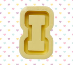 Imagem do Moldes Alfabeto Shaker Reto Invertido - Letras Individuais (5cm) - Avulso ou Completo (Escolha)