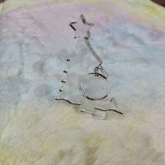 Molde de Mini Árvore de Natal com Bola Lateral Pendente (8cm) com base - comprar online