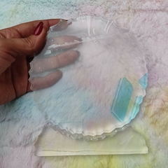 Molde de Eternização Afetiva ou Luminária - Geodo com Base - 10cm e 15cm (Escolha) - Mimo Moldes