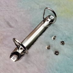 [FICHÁRIO] [A6] [2 FUROS] Molde de Capa de Fichário SHAKER OVAL - Escolha Capa ou Contracapa - Para garra de 2 argolas - Mimo Moldes