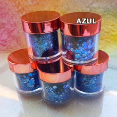 Imagem do Pote de GLITTER FLOCADO - Seleciona a Cor