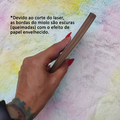 Miolo + Arame - Formato de Coração - Em Branco - ESCOLHA Wire-o ou Espiral - comprar online