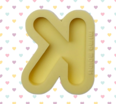 Moldes Alfabeto Arredondado Invertido - Letras Individuais (4cm) - Avulso ou Completo (Escolha) - comprar online