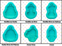 Mini Moldes - UNIDADE - Pingentes 2,5cm com furo argola - ESCOLHA O MODELO - comprar online