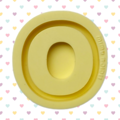 Moldes Alfabeto Shaker Arredondado Invertido - Letras Individuais (5cm) - Avulso ou Completo (Escolha) - Mimo Moldes