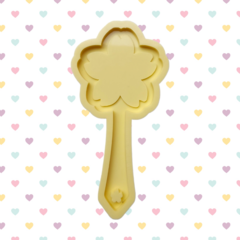Molde de Espelho Sakura Flor de Cerejeira (15cm) Espelho de Mão