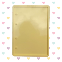 [FICHÁRIO] [A5] [4 FUROS] Molde de Capa de Fichário - Escolha Capa ou Contracapa - Para garra de 4 argolas - comprar online