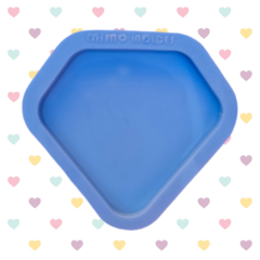 Molde para Chaveiro Plaquinha Diamante (6cm) - 1 cavidade