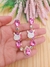 CABEDAL PAR REF - E-5460 INFANTIL PRONTA ENTREGA - (21527-3) unicornio rosa