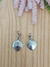 PAR PINGENTE - REF Z-2185 (CONCHA - PRATA) PRONTA ENTREGA - (14342-4) - comprar online