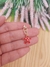 PAR PINGENTE REF Z-2347 (FLOR VERMELHA) PRONTA ENTREGA - (17440-7) - comprar online