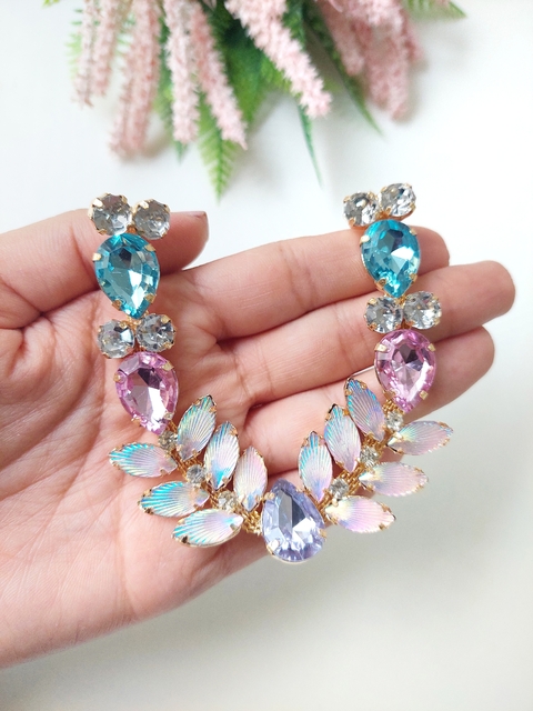 CABEDAL PAR - REF E-4340 PRONTA ENTREGA - (19842-3)