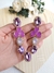 CABEDAL PAR - REF: E-5377 VIOLETA - PRONTA ENTREGA (21222-3)