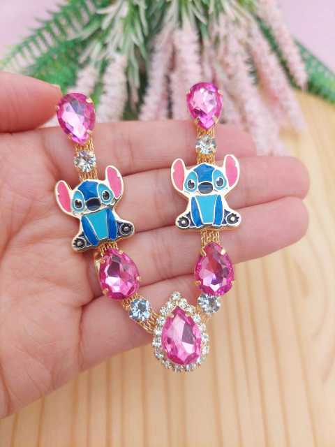 CABEDAL PAR REF - E-5469 INFANTIL PRONTA ENTREGA - (21808-3) stitch