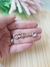 PAR PIERCING - REF Z-2175 (AMOR) PRONTA ENTREGA - (13367-7)