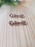 PAR PIERCING - REF Z-2175 (AMOR) PRONTA ENTREGA - (13367-7) - comprar online