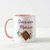Caneca Evangélica Personalizada Presente com Nome Mulher - Do Luz Presentes Personalizados