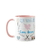 Caneca Personalizada Feminina Frase Aqui Tudo Feito com Amor