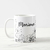 Caneca de Presente de Felicitações Personalizada com o Nome