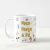 Caneca Personalizada com Frase Academia Foco Força e Café