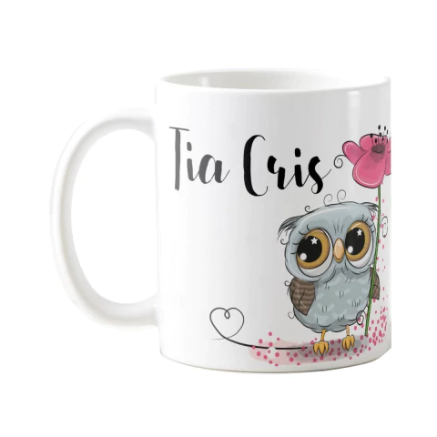 Caneca Personalizada Agradecimento Professora com Nome Aluno