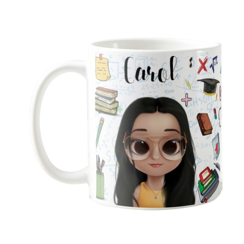 Caneca Personalizada Estudante com Avatar