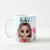 Caneca Personalizada Feminina Presente Criativo Mulher Flor - comprar online