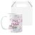 Caneca Personalizada de Presente para Professoras de Natação