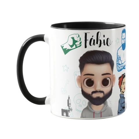 Caneca Personalizada Tatuagem Presente Criativo Tatuador