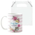 Caneca Professora Floral