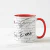 Caneca Romântica Personalizada para Casal Namorados - Do Luz Presentes Personalizados