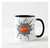 Caneca Personalizada Presente para o Super Herói Dindo Nomes na internet