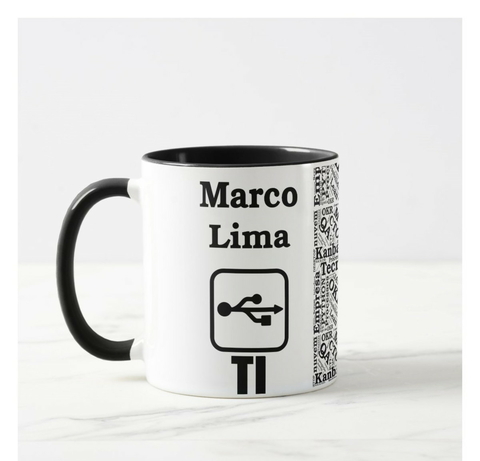 Caneca Personalizada Ti Tecnologia da Informação Programador