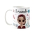 Caneca Artesã Costura com Avatar - Do Luz Presentes Personalizados
