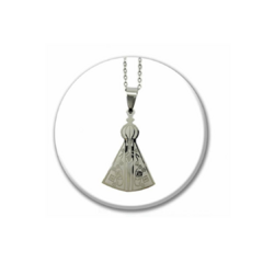 Colar de Nossa Senhora Aparecida - Aço Inox na internet