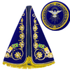 Manto Pentecostes de Nossa Senhora Aparecida 60cm
