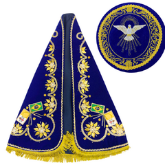 Manto Pentecostes de Nossa Senhora Aparecida 60cm