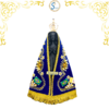 Imagem de Nossa Senhora Aparecida completa de Luxo 30 cm - Manto Azul Royal