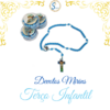 Terço infantil Azul - Devotos Miris