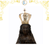 Coroa de Nossa Senhora Aparecida Simples GG+ Broche de Brinde