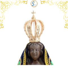 Coroa Maciça folheada XG 35cm