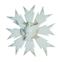 Divino Espirito Santo de Madeira - P 30cm