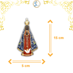Imagem de Nossa Senhora Aparecida 15cm - RESINA na internet