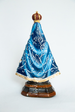IMAGEM DE NOSSA SENHORA APARECIDA 15CM RESINA - Silvana Mantos