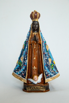 IMAGEM DE NOSSA SENHORA APARECIDA 20CM RESINA