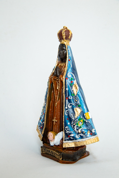 Imagem do IMAGEM DE NOSSA SENHORA APARECIDA 20CM RESINA