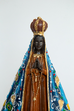 IMAGEM DE NOSSA SENHORA APARECIDA 20CM RESINA na internet