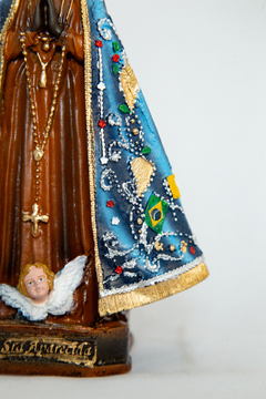 IMAGEM DE NOSSA SENHORA APARECIDA 20CM RESINA - comprar online